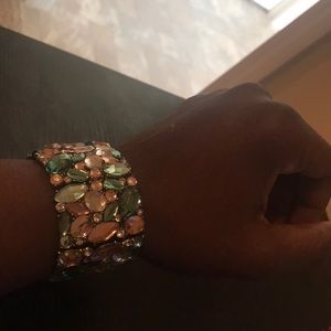 Very cute gently worn rhinestones bracelet